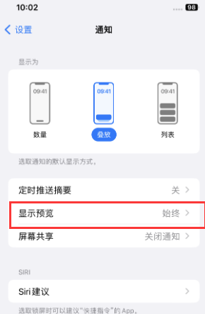 红毛镇苹果售后维修中心分享iPhone手机收不到通知怎么办 