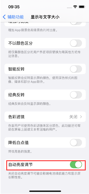 红毛镇苹果15维修店分享iPhone 15 Pro系列屏幕亮度 